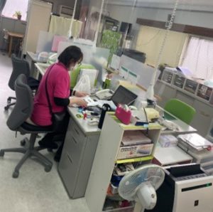 事務所の様子